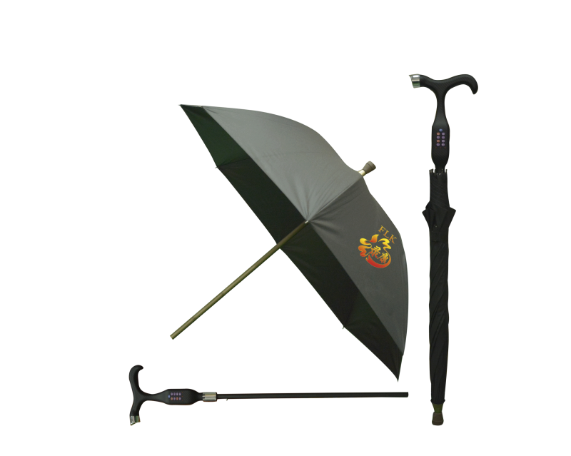 多功能GPS無(wú)障礙手杖傘-