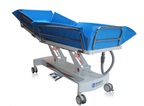 電動靠背升降式沐浴推床