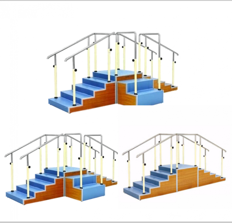 Training escalator (three sides)-