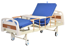 Double swing advanced nursing bed-