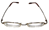 Low vision eyeglasses