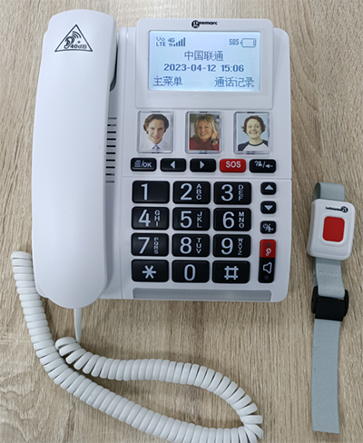 帶一鍵求救SOS的4G無(wú)線固話（CL9000）