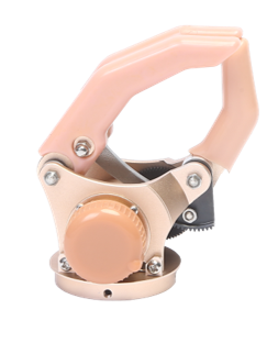 三指半掌肌電假肢  （一自由度）（可旋腕）-