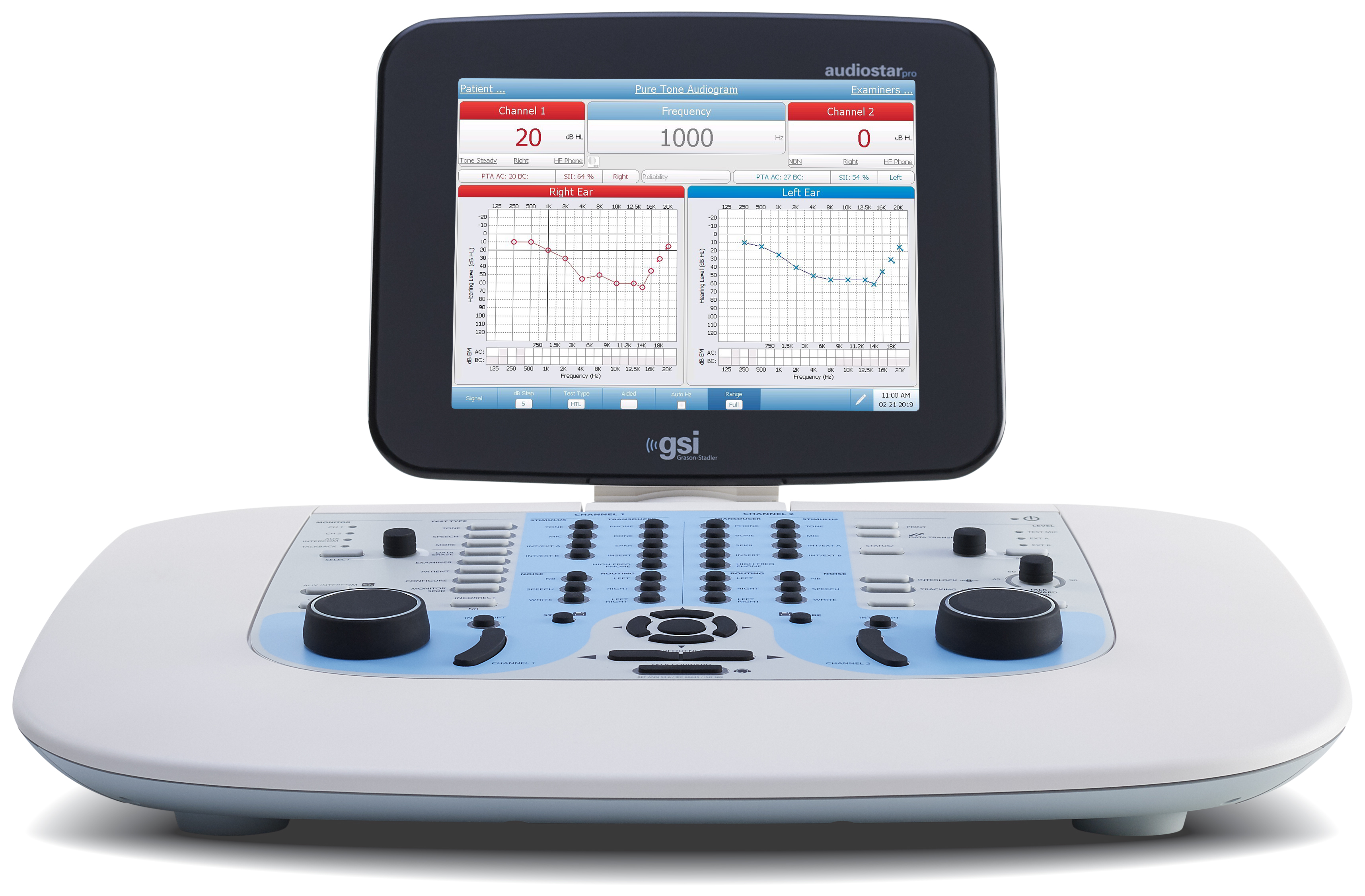 AudioStar Pro雙通道臨床聽力計