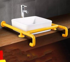 Handrails for wash basins-
