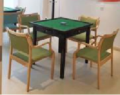 Chess and card tables-