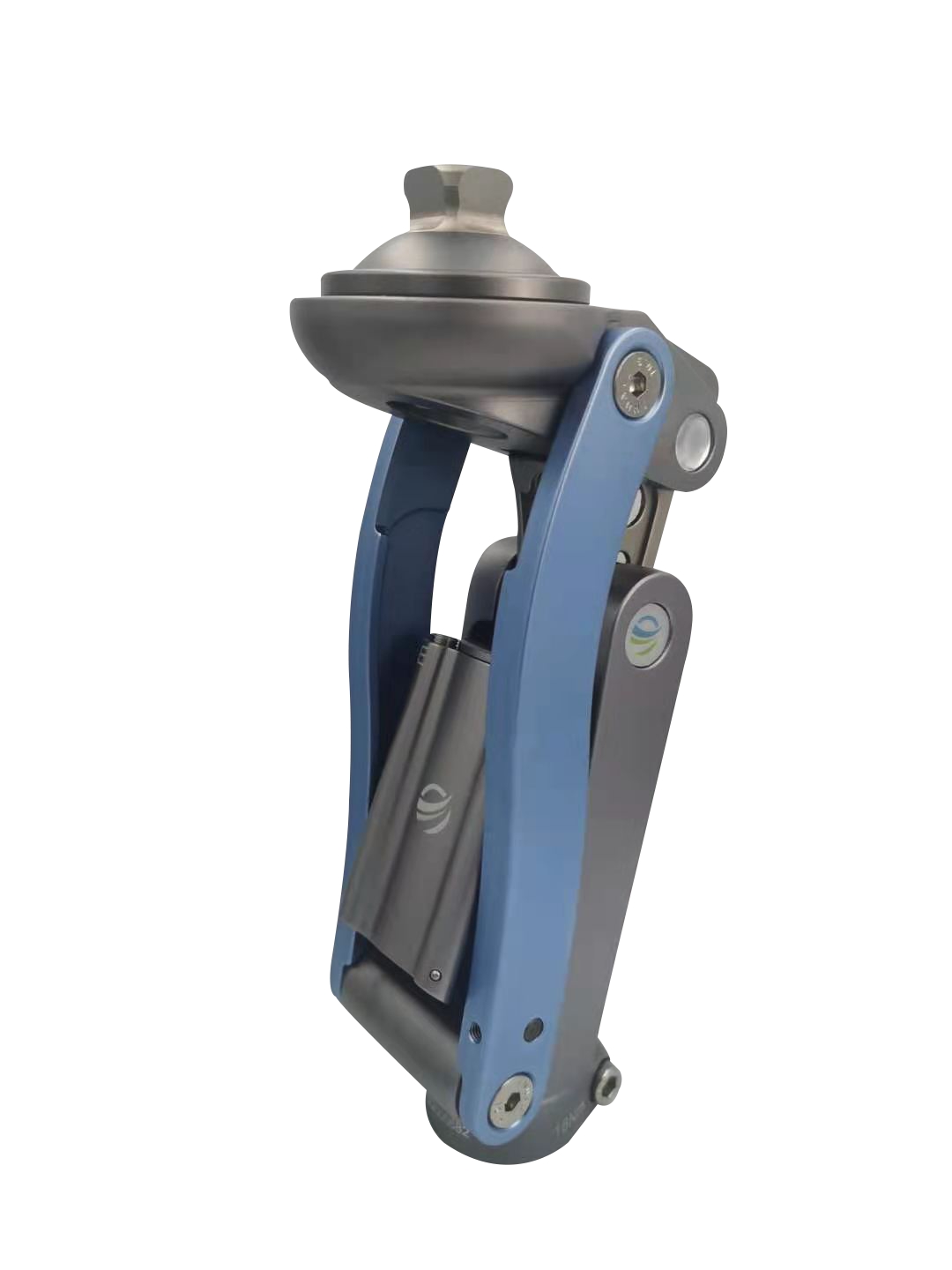 Five Bar Linkage Pneumatic Knee Joint with Geometric Lock