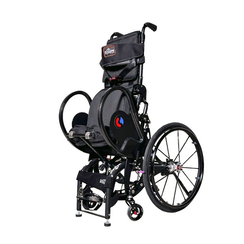 威之群手動輪椅靠背后躺-