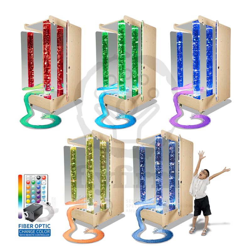 Giant fiber optic bubble cabinet-