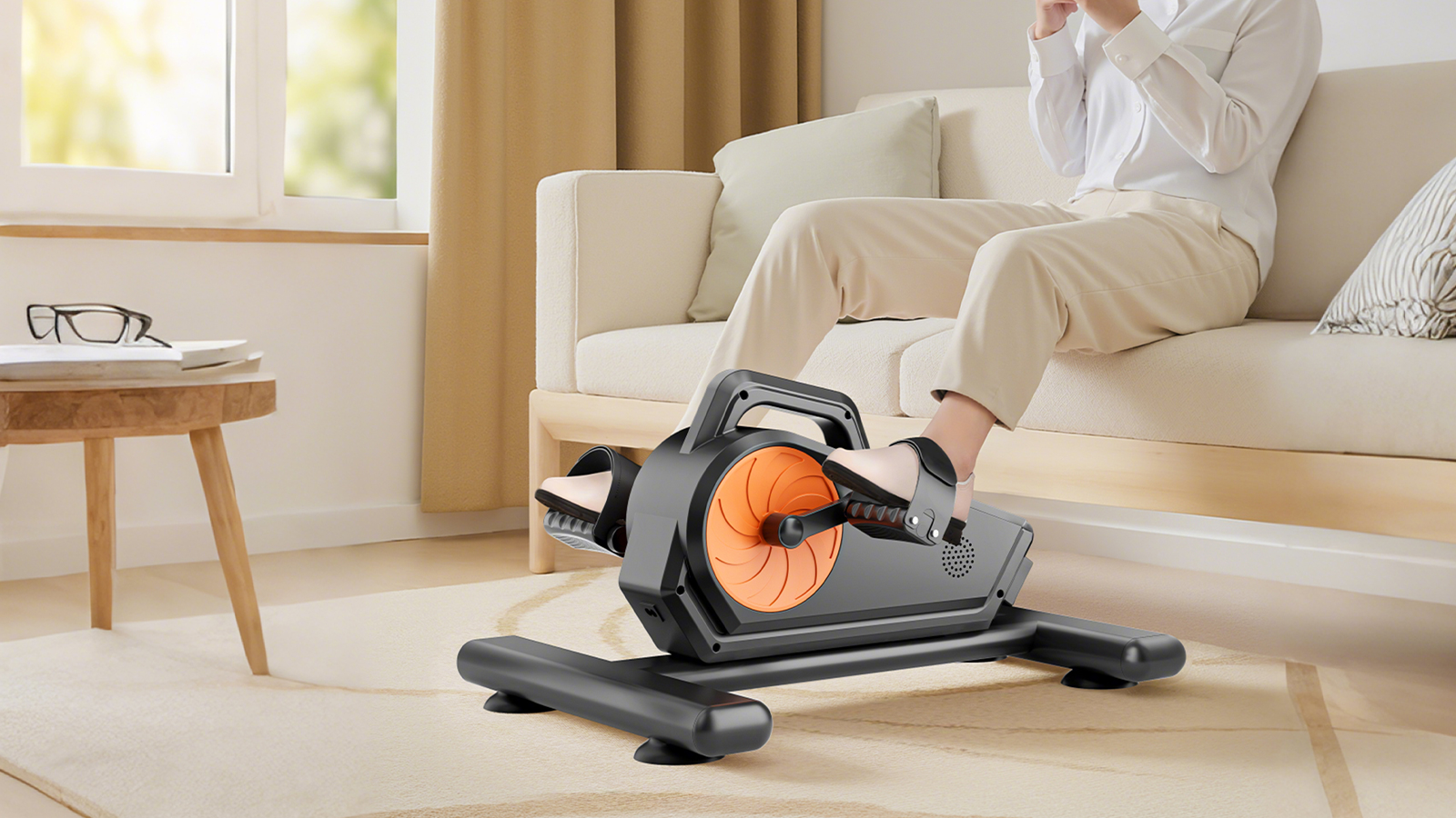 012 Electric resistance Ellipse Leg Exerciser