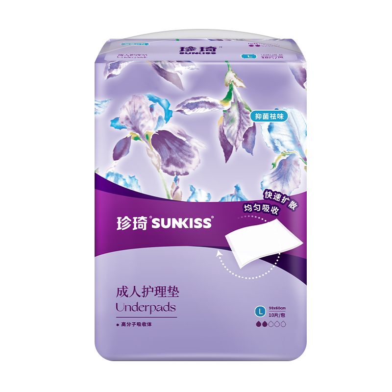 珍琦花樣倍護成人護理墊-
